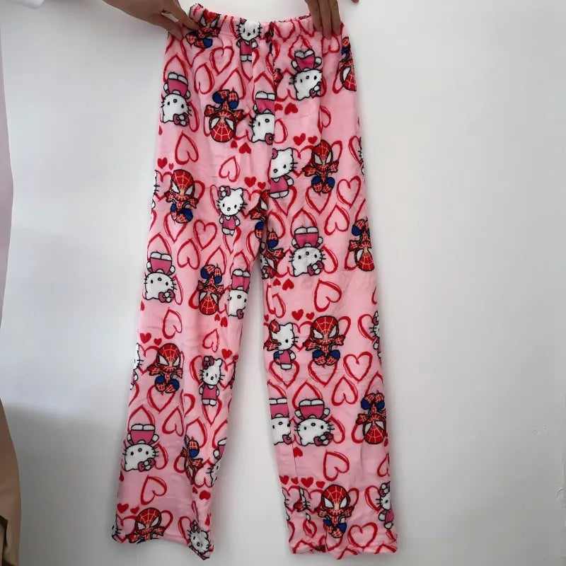 Pyjama Pants - Spider 🕸️ & Kitty 🌸